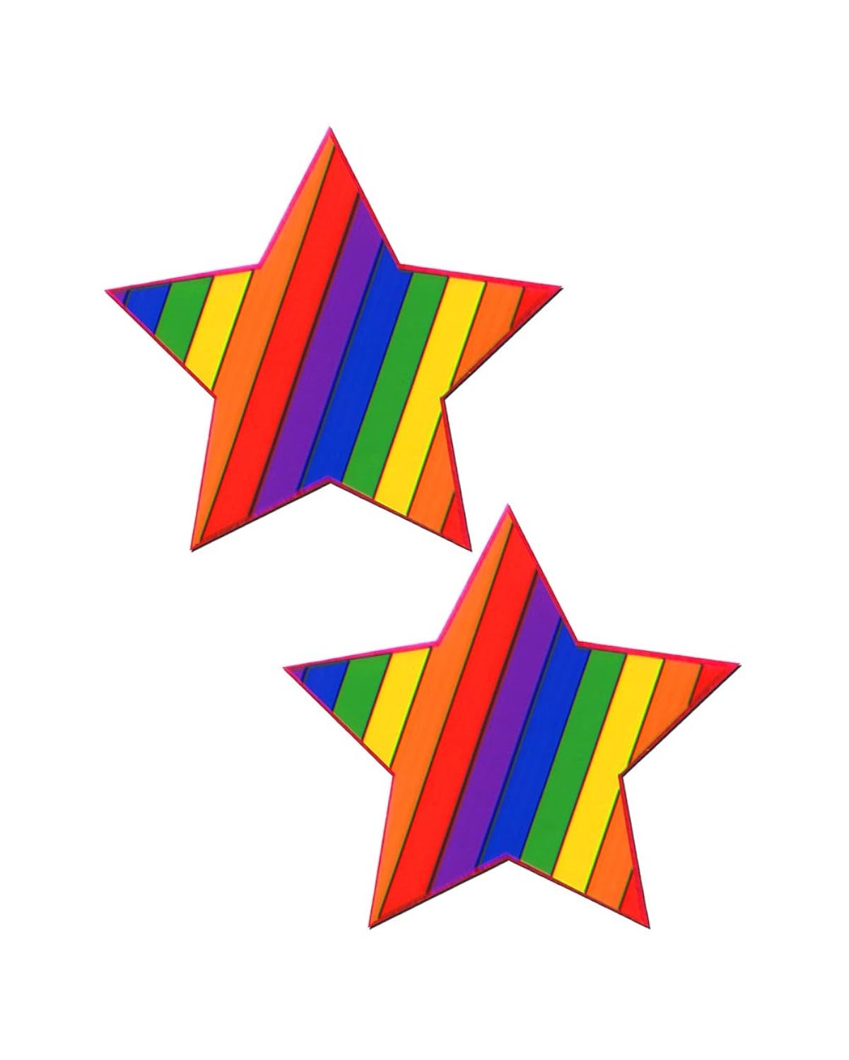 彩虹星星 pasties